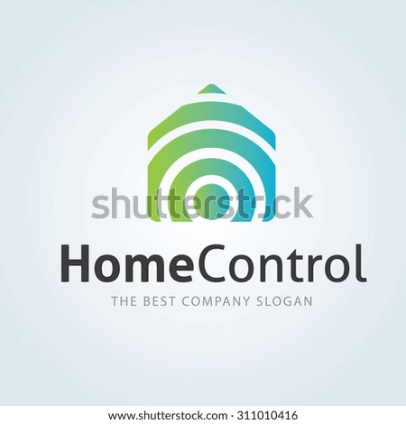 Home Control Application Logo Template