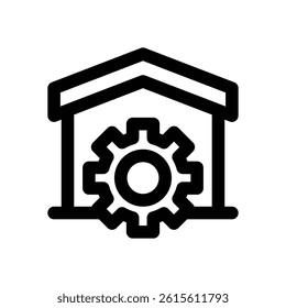 home control line icon. Clean and minimalist vector icon for websites, mobile apps, presentations, and logos. Fully scalable and customizable for any project.