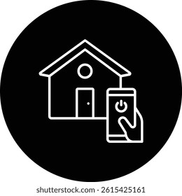 Home Control vector icon. Can be used for printing, mobile and web applications.