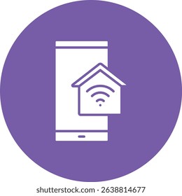 Home Control vector icon. Can be used for printing, mobile and web applications.