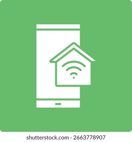 Icono de Vector de control del hogar. Se puede utilizar para aplicaciones de impresión, móviles y de Web.