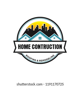 home contruction logo design