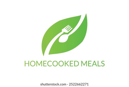 Home cooked meals logo design