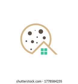 Home Cookies Logo Design Vector Template, Icon Symbol, Creative design concepts