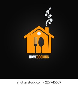 home cooking concept design background