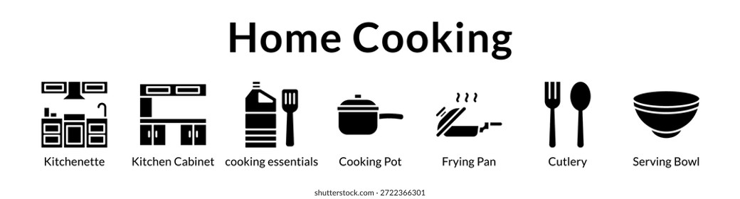 Essentials de cocina casera con utensilios de cocina y guía completa de preparación de comidas para familias