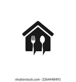 Home Cooking Icon or Home Made Cooking Icon Vector Isolated. Best Home Cooking icon for food product, print design, restaurant icon, and more about Home Made Cooking.