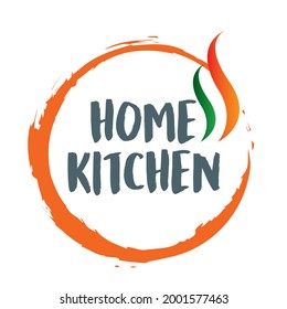 Home cooking logo design idea. Vector logo for restaurant or catering service. 