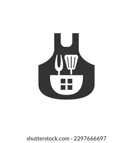 home cooking logo template. Icon Illustration Brand Identity. Isolated and flat illustration. Vector graphic
