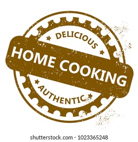 Home Cooking Stamp