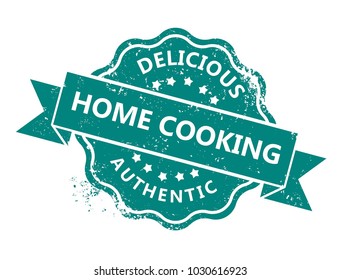 Home Cooking Stamp
