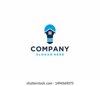 Home creative logo design template