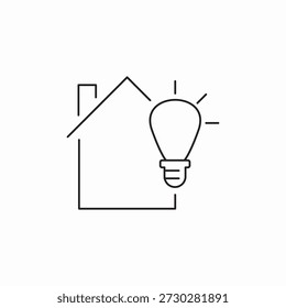 Inicio Creatividad Icono Signo Vector