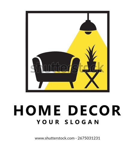 Home decor logo Design template