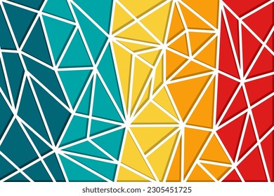 Home decor room wallpaper geometric pattern design illustration for banner, wallpaper, print, sticker, ecoration, letter and more