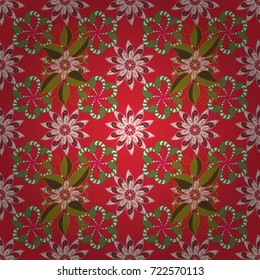Home decor. Seamless pattern with fantasy flowers, natural wallpaper, floral decoration curl illustration. Paisley print hand drawn elements.