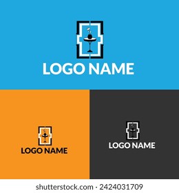 Home decorate logo, Interior design logo.
