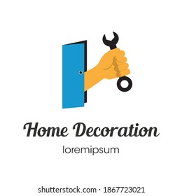 Home Decoration logo or symbol template design