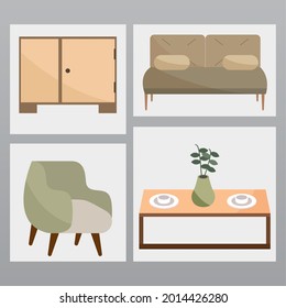 home decoration sofa furniture set
