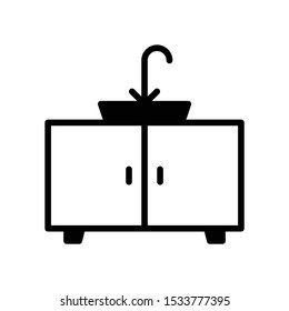 Home Decorators Bathroom Vanities Without Tops Vector Icon Concept