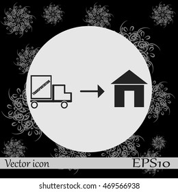 Home delivery icon