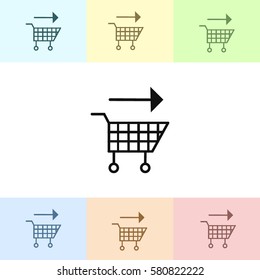 Home delivery icon