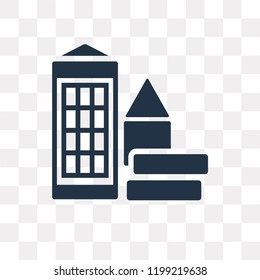 Home delivery vector icon isolated on transparent background, Home delivery transparency concept can be used web and mobile