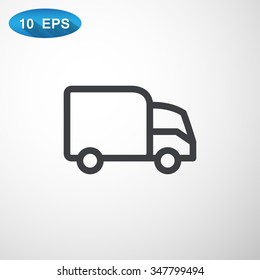 home delivery, web icon. vector design