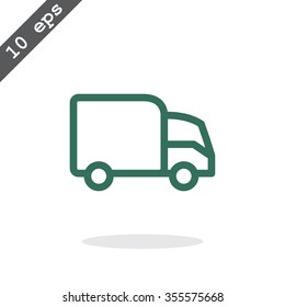 home delivery, web icon. vector design
