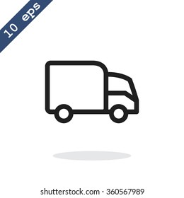 home delivery, web icon. vector design