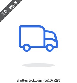 home delivery, web icon. vector design