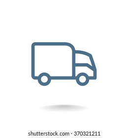 home delivery, web icon. vector design