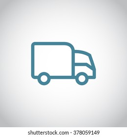 home delivery, web icon. vector design