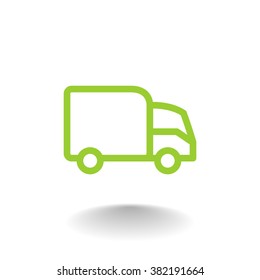home delivery, web icon. vector design