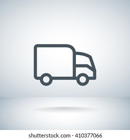 home delivery, web icon. vector design