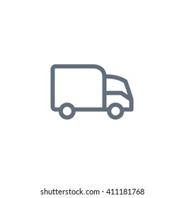 home delivery, web icon. vector design