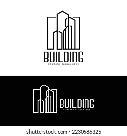 Home Design Logo, Building Logo, Property And Construction Company Icon