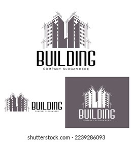 Home Design Logo, Building Logo, Property And Construction Company Icon