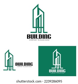 Home Design Logo, Building Logo, Property And Construction Company Icon