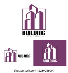 Home Design Logo, Building Logo, Property And Construction Company Icon