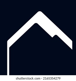 Home design logo icon, vector illustration. Flat design