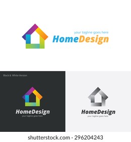Home Design Logo Template