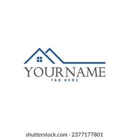 Home design logo vector simple