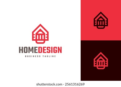 home design vector logo design