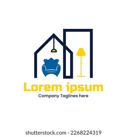 home designing logo in vector