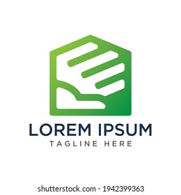 Home Donation Logo Design Template