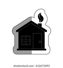 home ecology isolated icon