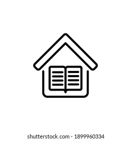 
Home Education Symbol in Vektorgrafik. Logotyp