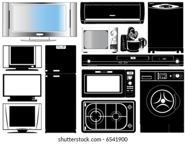 home electronic vector 2