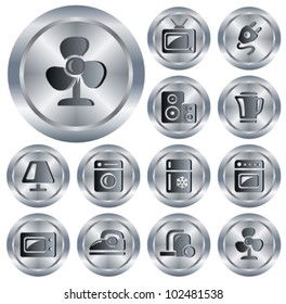 Home electronics button set